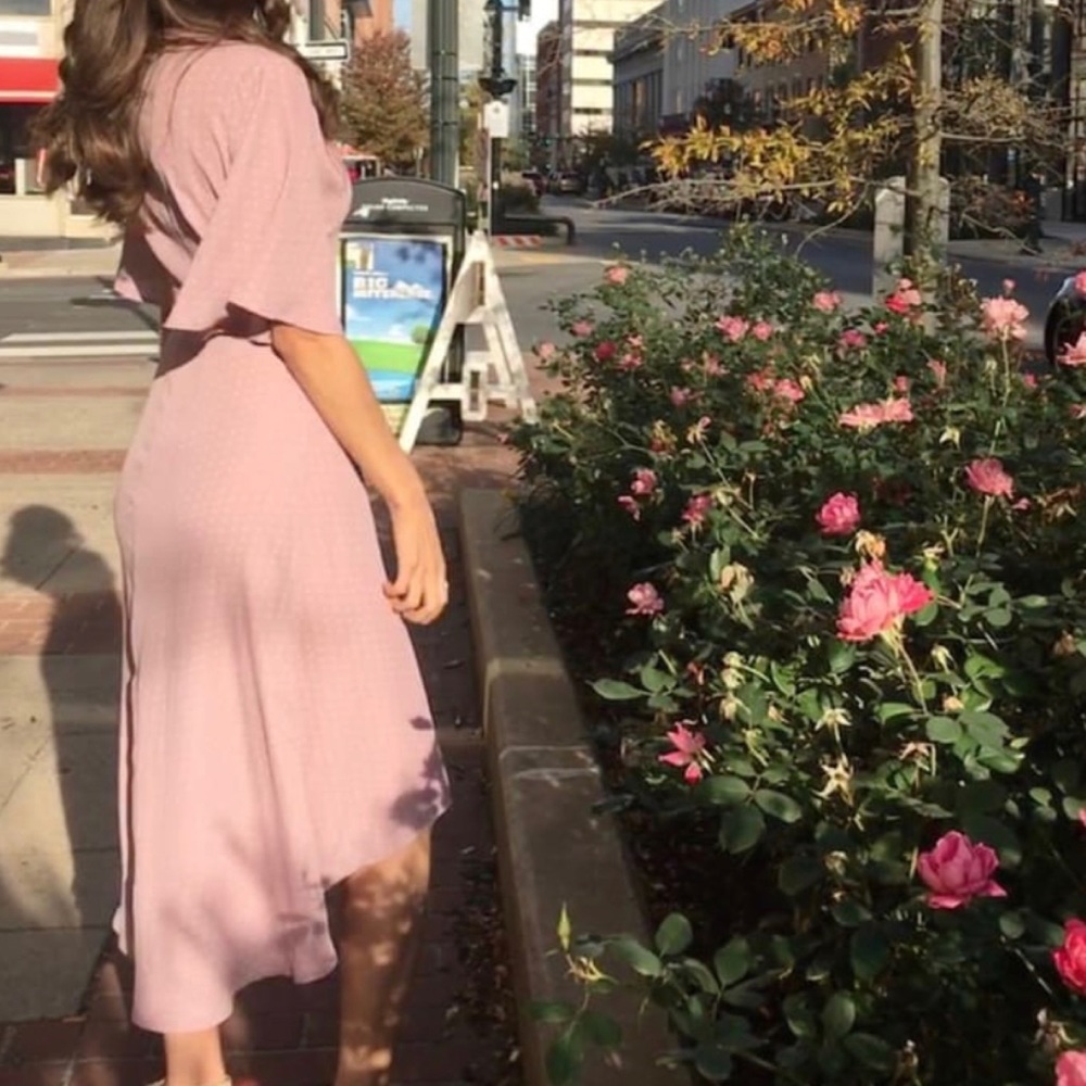 LULUS Farah Wrap Dress